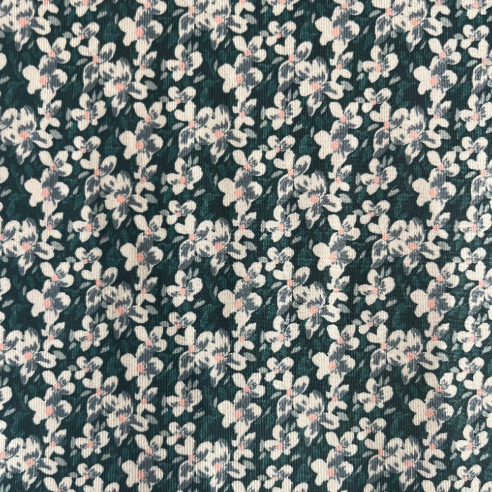 Bad Birdie Core Performance Golf Polo Green White Floral Print Stretch Mens XL - Picture 6 of 7